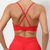 Yoga Outfit Sexy Sportbeha Voor Vrouwen 1/2 Half Cup Sport Lycra Gym Top Groen Roze Blauw Rood Zwart Deportivos bralette Mujer