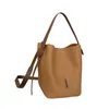 Sacs à bandoulière mode sac seau femmes unique grande capacité panier Bolsas Feminina Bolsos Mujer Simple tout Match sacs à main