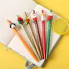 Genuine 36Pcs Christmas Gel Pens Cute Student Stationery Santa Snowman Sign Pen Water-based Gift For Kid