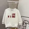 Ontwerpers Kindersweatshirt voor jongen, meisje Luxe mos Merk trui met lange mouwen Trui Kinderen Designer Hoodie Baby Outfit Kinderkleding CHD2312294 sasakids