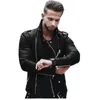Men's Jackets Autumn And Winter European American Leather Jacket In Large Size Fashionable Slim Fit