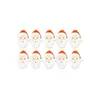 Christmas Decorations 10Pcs/Set Cup Card For Home 2023 Santa Hat Wine Glass Decor Ornaments Navidad Noel Year 2024 Drop Delivery Gar Dhhzq
