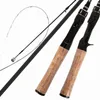 2Sections Lure Fishing Rod 1.68/1.8m Carbon Spinning Baitcasting Ceramic Guide Ring Lure Rod Lure 0.5g-8g Slow Action Ultralight 231228