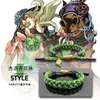 Bedelarmbanden 9 stijl Anime Bizar avontuur Jolyne Cujoh Jonathan Joseph Giorno Giovanna Gevlochten armband Geweven handtouwen ketting