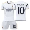 23-24 Miami Second Away Game No. 10 Maillot Messis Maillot de football à séchage rapide pour adultes et enfants, ensemble 25