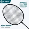 Alpsport RR 4U Badminton Racket 2PCSLOT MAX 25 LBSオリジナルバッグとストリングスプロフェッショナルカーボンファイバー231229