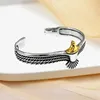 Charm Bracelets Vintage Tibetan Silver Eagle Bracelet&Bangle For Women Men Elegant Party Jewelry Gift Sl457