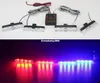 4x4LED DC 12V Strobe Warnlicht Polizeilicht Auto LKW Licht Blinkende Feuerwehr Lichter Krankenwagen Weiß Gelb Rot Blau75362153727182