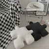 Ins Stuffed Creative Puzzle Shaped Plush Pillow Modern Spliceable Cushion Toy Throw Pillow Waist Cushion Home Decoration 231228