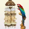 Altre forniture per uccelli per pappagalli grandi giocattolo da giocattolo naturale blocchi in legno naturale per macaws parrots8122077