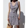 Casual Dresses Slim-Fit Single-Breasted Slim And Sexy Sleeveless Dress