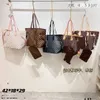 30% de réduction Sac de créateur Nouvelle mode Femme Vieille Fleur Shopping Échiquier Fourre-tout Sac de banlieue