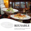 Serviessets Kleurvakbord Restaurantborden Kantine Dieetgedeelte Diner Gesegmenteerd Melamine Snack