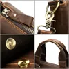 Aktentaschen Westal Bag Herren Echtleder Aktentasche Porte Document Leder Laptoptasche Business Bürotasche für Männer Vintage Handtasche Tote