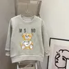 Projektant dzieci bluzy dziecko 100% bawełniane bluzie z kapturem dla dzieci chłopcy dziewczyn