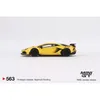 MINIGT Disponibile 1 64 Aventador SVJ Giallo Diecast Diorama Modello di auto Giocattoli 563 231228