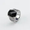 Ring Black New Collection Vintage Zircon Fashion Ring Ladies Memorial Day Gift248p