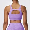 Tanks pour femmes Femmes Sports Mode Stretch Sous-vêtements Yoga Bras Soft Entraînement Gym Courir Push Up Crop Tank Chemise sans manches Athletic Top