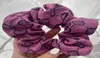 7 cores titular rabo de cavalo bandana senhoras faixas de cabelo ornamentos chiffon acessório menina grande intestino scrunchie hairband8323238