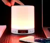 Nya ankomster TWS Lamp Bluetooth Portable Högtalare Smart LED Light Wireless Outdoor Speaker Support TF Card Super Bass Wireless SpEA1480333