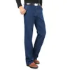 Stretch Slim Fit Mens Jeaner Designer عالية الجودة كلاسيكية السراويل الدنيم الصيف فضفاض الرجال مرونة الأزياء WFY12 2312129