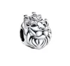 Regal Lion Charm 925 Sterling Silver Moments Animals for Fit Charms Pulsera Original Para Mujer Bracelet Jewelry 792199C01 Andy Jewel1502053