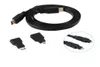 1080P Kabel zu MiniMicro Adapter Kit Set für HDTV Android Tablet PC TV Laptop Universal Black5018122