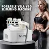 Professione 5 IN 1 V10 Sistema Vela Forma del corpo Macchina dimagrante Rullo modellante Riduzione della cellulite Macchina per il sollevamento del viso cavitazione RF