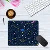 Mouse Pads Wrist Rests Ins Cosmonaut Universe Space Small Mouse Pad Non-slip Thickened Rubber Base Pad for Computer Laptop Office Learning Table Mat