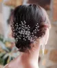 Coiffures à la mode strass casque pour femmes mariage cheveux peigne argent à la main accessoires de mariée bijoux or fête diadèmes de bal