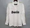 Retro Real Madrids Soccer Jersey Long Sleeve Football Shirts Guti Ramos Seedorf Carlos 10 11 12 13 14 15 16 17 Ronaldo Zidane Raul 00 01 02 03 04 05 06 07 Finals Kaka