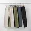 sweatpants designer trousers sweatpants reflective acetate fabric printed elasticated loose fit sports multicoloured trousers