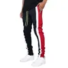 Pantalons pour hommes Street Casual Sports Multi Pocket Tie Up Couleurs assorties Chaud tissé Cargo Streetwear Sportswear Randonnée Exercice