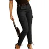 Damenhose, trendige, einfarbige, knöchelgebundene, elegante Büro-Dame-Sweatpant-Reißverschluss für den täglichen Gebrauch