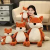 3590 centimetri morbido soffice volpe peluche simpatico cartone animato animale farcito bambola ragazze amante regalo di San Valentino Kawaii divano arredamento cuscini 231229