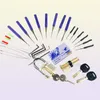 Kit d'outils de serrurier de verrouillage de porte pour le jeu de verrouillage pour le verrouillage pour le verrouillage pour le début de plusieurs outils Clear Lock Combination Cadeaux drôles pour les hommes 2209067890431