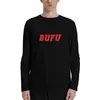 Polos pour hommes Bufu T-shirts à manches longues Anime Man Vêtements T-shirts personnalisés pour hommes coton