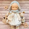 Een Waldorf Doll Native Emaille Pop Kunstenaar Handgemaakte Kawaii Kinder Kerstcadeau Speelgoedpop Handgemaakte Soft Gevulde 231228