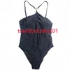 Costumi da bagno interi da donna sexy stampa floreale bikini stilista costumi da bagno lettera bikini vacanza al mare set da bagno costumi da bagno donna costumi da bagno