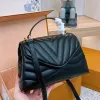 Nouveau style sac sacs de créateurs femmes sac fourre-tout sac à bandoulière sac à main de luxe femmes sacs à main d'épaule classsic noir messager fourre-tout sacs d'enveloppe classiques avec sac à poussière portefeuille