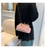 Hairy Clasp Shell 2024 Autumn New Western Style Chain Single Shoulder Diagonal Straddle Bag
