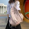 Backpack Casual Nylon Women Fashion Lightweight Student School Female Travel Book Bag High Capacity Kawaii Girl Backbag