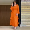 Etniska kläder diamanter för Abayas kvinnor muslimska elegant chiffong sommarklänning kalkon dubai arab kaftan party klänningar eid mubarak marockansk