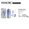 Smok Tech247 Pod Kit 30W Vape System Built-in 1800mAh Bateria 4ml Cartucho com 0,6ohm 0,8ohm M Bobina de malha 100% autêntico