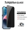 Pełna okładka Prywatność Antiglare Screen Protector dla iPhone 14 Pro Max 7 8 Antispy 9H XR XS 11 12 13 Mini Film ochronny GLAS3237304