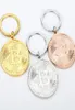 Munt sleutelhanger gouden plaat BTC token sleutelhanger nieuwigheid partij gunst metalen sleutelhanger herdenkingsmunt souvenir gift4578520