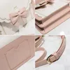 Bags Japan Fashion Cute Bow Shoulder Bags Women Sweet Handbag Famous Brand Designer Girl Leather Shoulder Bag Lolita Kawaii Clutch