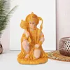 Dekorativa figurer Hindu Monkey God Buddha Statues Hanuman figur Handgjorda fengshui harts