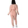 "Stylish Women's Two Piece Set: Crop Top Legging Sweatpants Set for Casual Comfort, Sweatshirt Pants Tracksude Suit Outfit - Perfekt för vardagskläder!"