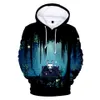 Sweat à capuche creux chevalier sweats à capuche pour hommes sweat-shirt 3D dessin animé personnage creux chemise de chevalier femme vêtements pour enfants pulls à capuche à manches longues